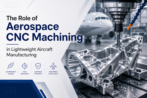 The Role of Aerospace CNC Machining in Lightweight Aircraft Manufacturing