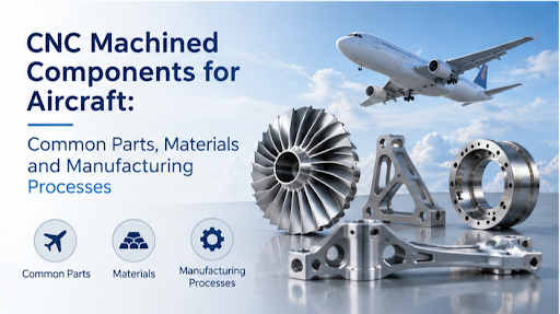 CNC Machined Components for Aircraft: Common Parts, Materials and Manufacturing Processes