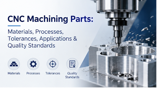 CNC Machining Parts: Materials, Processes, Tolerances, Applications & Quality Standards
